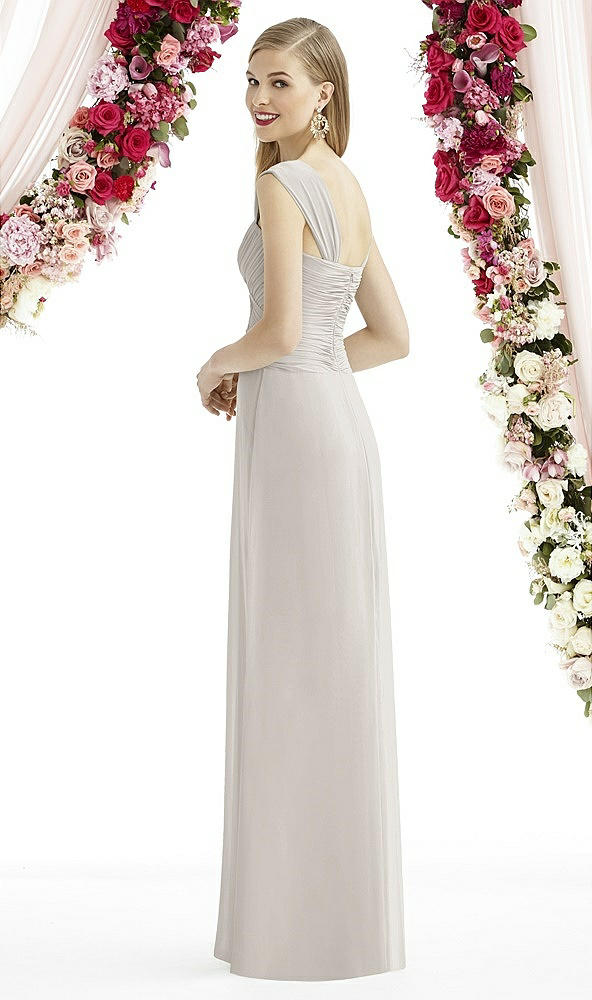 Back View - Oyster After Six Bridesmaid Dress 6735