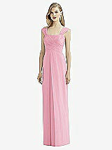 Front View Thumbnail - Peony Pink After Six Bridesmaid Dress 6735