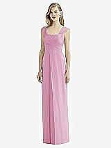 Front View Thumbnail - Powder Pink After Six Bridesmaid Dress 6735