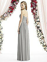 Rear View Thumbnail - Chelsea Gray After Six Bridesmaid Dress 6736