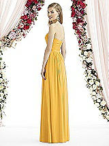 Rear View Thumbnail - NYC Yellow After Six Bridesmaid Dress 6736