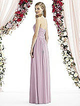 Rear View Thumbnail - Suede Rose After Six Bridesmaid Dress 6736