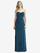 Front View Thumbnail - Atlantic Blue After Six Bridesmaid Dress 6736