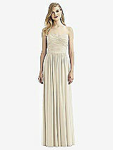 Front View Thumbnail - Champagne After Six Bridesmaid Dress 6736