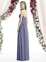 Rear View Thumbnail - French Blue After Six Bridesmaid Dress 6736