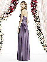 Rear View Thumbnail - Lavender After Six Bridesmaid Dress 6736