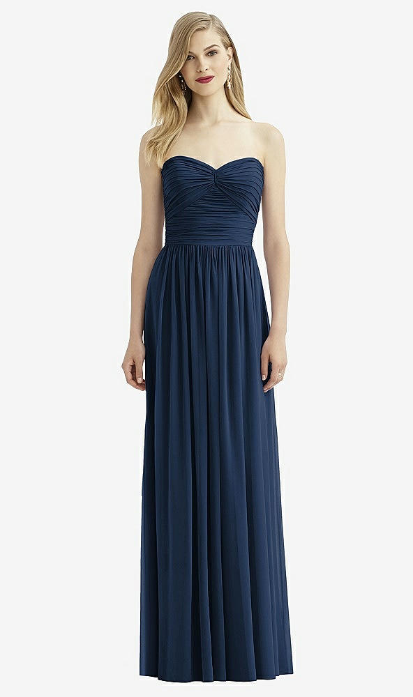 Front View - Midnight Navy After Six Bridesmaid Dress 6736