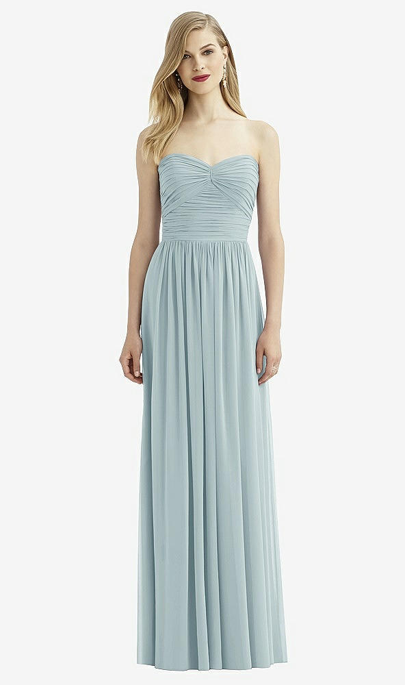 Front View - Morning Sky After Six Bridesmaid Dress 6736