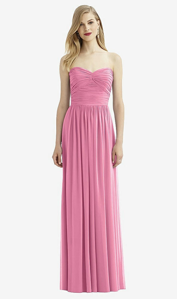 Front View - Orchid Pink After Six Bridesmaid Dress 6736