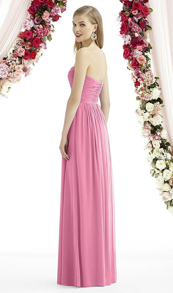 Back View - Orchid Pink After Six Bridesmaid Dress 6736