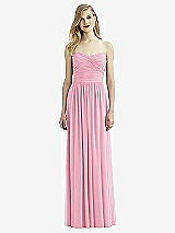 Front View Thumbnail - Peony Pink After Six Bridesmaid Dress 6736