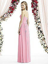 Rear View Thumbnail - Peony Pink After Six Bridesmaid Dress 6736