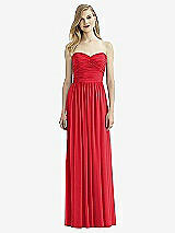 Front View Thumbnail - Parisian Red After Six Bridesmaid Dress 6736