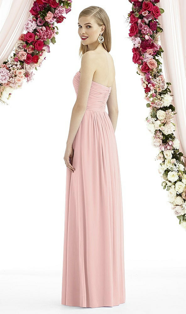 Back View - Rose - PANTONE Rose Quartz After Six Bridesmaid Dress 6736
