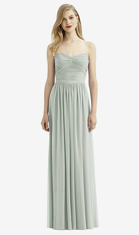 Front View - Willow Green After Six Bridesmaid Dress 6736