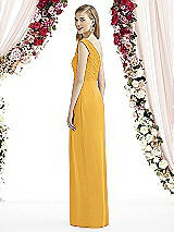 Rear View Thumbnail - NYC Yellow After Six Bridesmaid Dress 6737