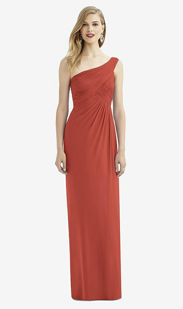 Front View - Amber Sunset After Six Bridesmaid Dress 6737