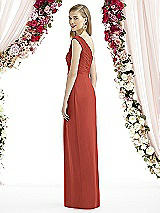 Rear View Thumbnail - Amber Sunset After Six Bridesmaid Dress 6737