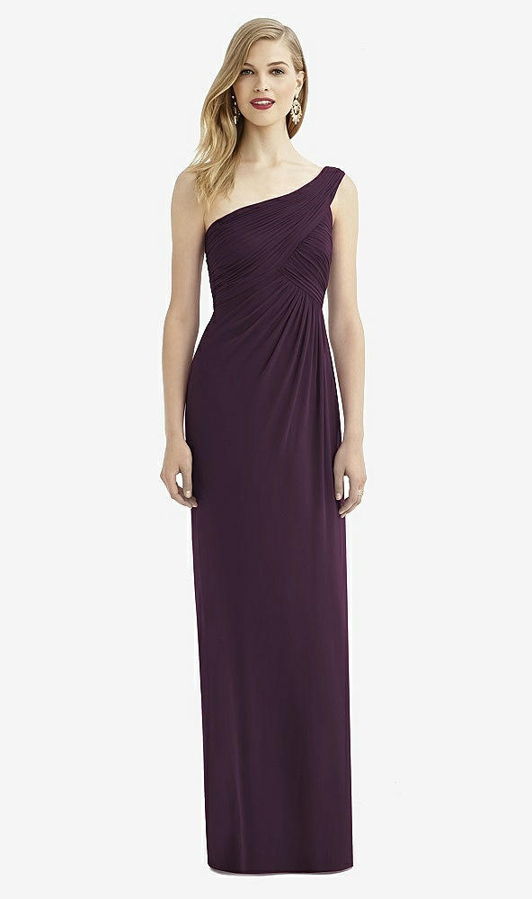 Front View - Aubergine After Six Bridesmaid Dress 6737