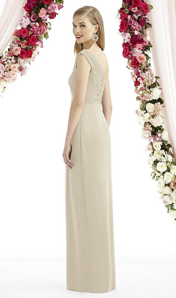 Back View - Champagne After Six Bridesmaid Dress 6737