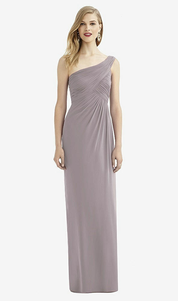 Front View - Cashmere Gray After Six Bridesmaid Dress 6737