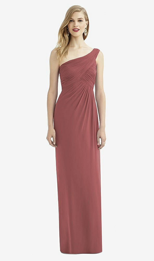 Front View - English Rose After Six Bridesmaid Dress 6737