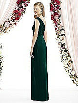 Rear View Thumbnail - Evergreen After Six Bridesmaid Dress 6737