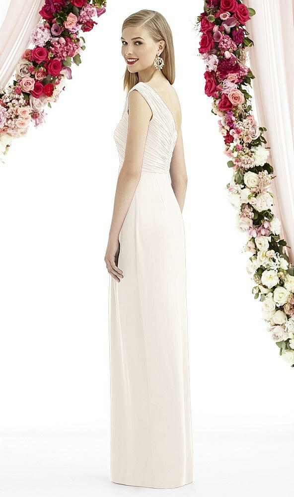 Back View - Ivory After Six Bridesmaid Dress 6737