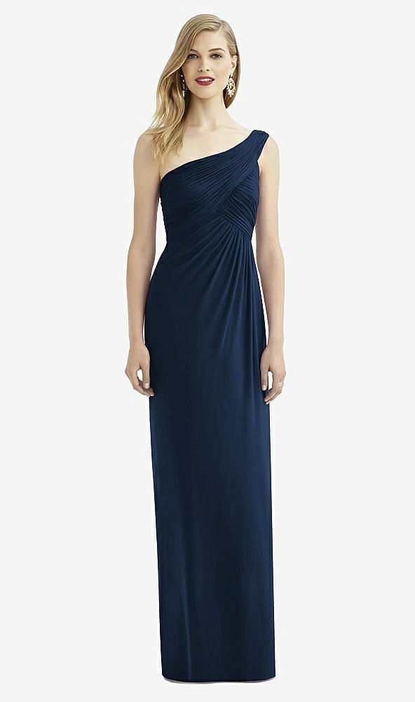Front View - Midnight Navy After Six Bridesmaid Dress 6737