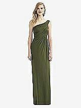 Front View Thumbnail - Olive Green After Six Bridesmaid Dress 6737