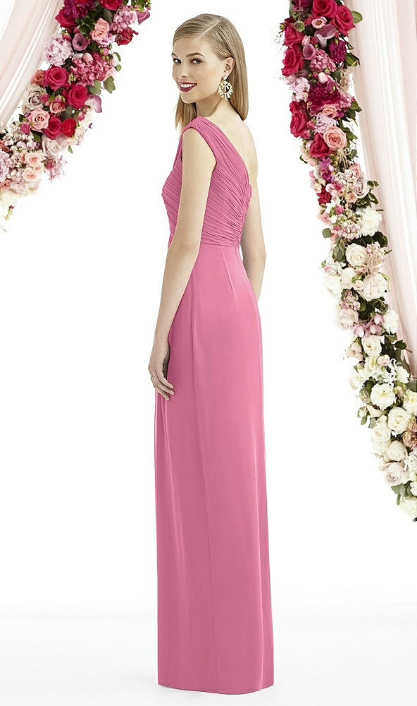 Back View - Orchid Pink After Six Bridesmaid Dress 6737