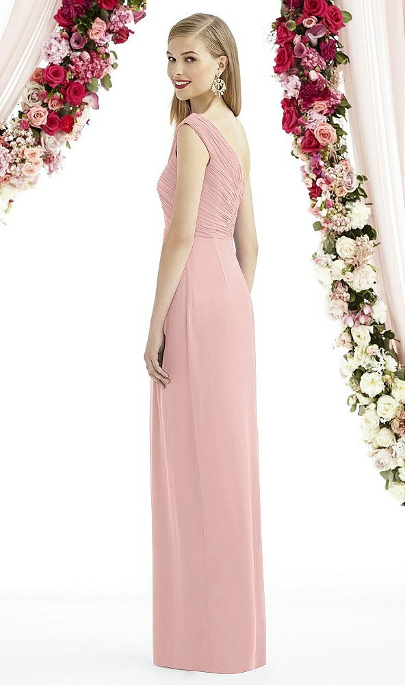 Back View - Rose - PANTONE Rose Quartz After Six Bridesmaid Dress 6737