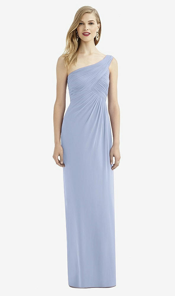 Front View - Sky Blue After Six Bridesmaid Dress 6737