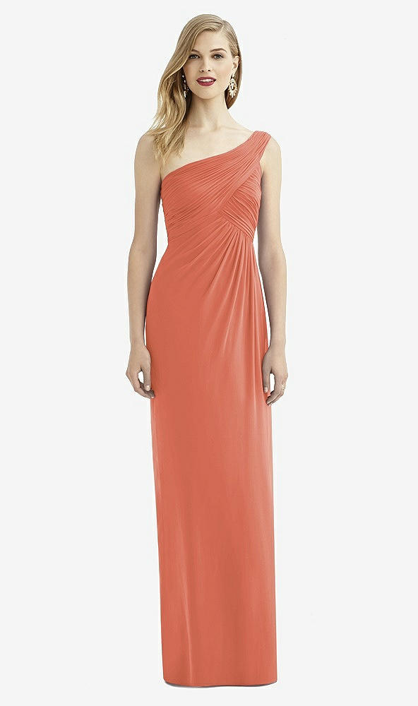 Front View - Terracotta Copper After Six Bridesmaid Dress 6737