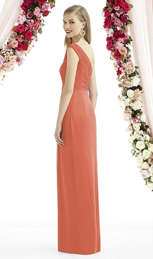 Back View - Terracotta Copper After Six Bridesmaid Dress 6737