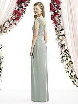 Rear View Thumbnail - Willow Green After Six Bridesmaid Dress 6737
