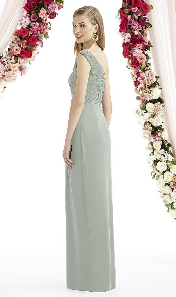 Back View - Willow Green After Six Bridesmaid Dress 6737