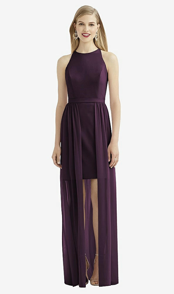Front View - Aubergine After Six Bridesmaid Dress 6739