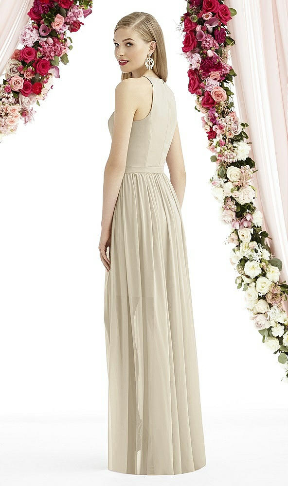 Back View - Champagne After Six Bridesmaid Dress 6739