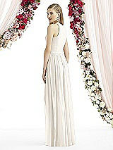 Rear View Thumbnail - Ivory After Six Bridesmaid Dress 6739