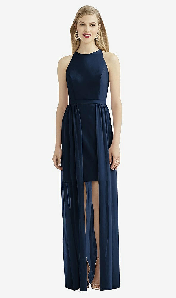 Front View - Midnight Navy After Six Bridesmaid Dress 6739