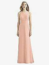 Front View Thumbnail - Pale Peach After Six Bridesmaid Dress 6740