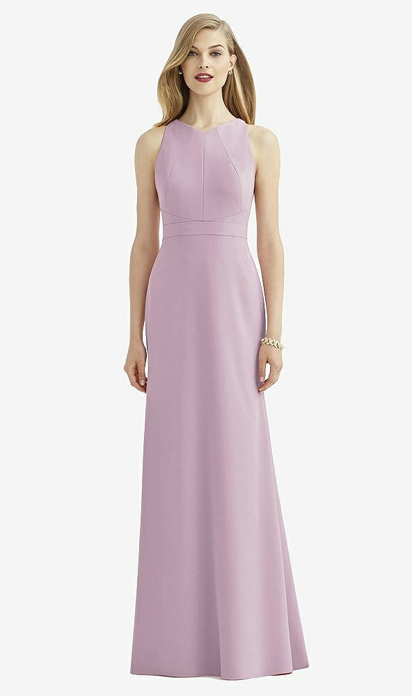 Front View - Suede Rose After Six Bridesmaid Dress 6740