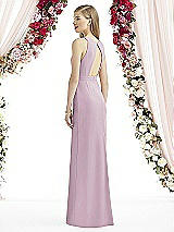 Rear View Thumbnail - Suede Rose After Six Bridesmaid Dress 6740