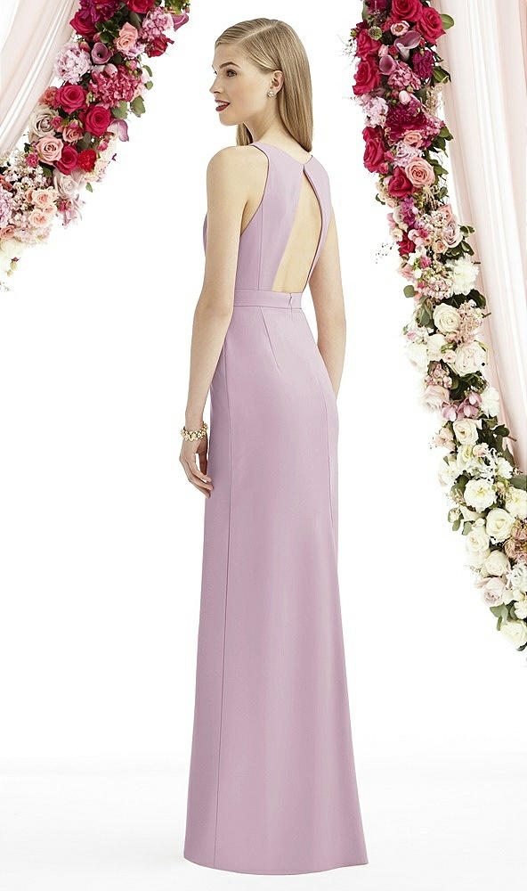 Back View - Suede Rose After Six Bridesmaid Dress 6740