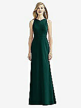 Front View Thumbnail - Evergreen After Six Bridesmaid Dress 6740