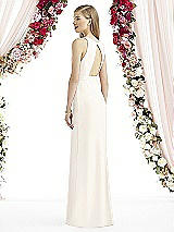 Rear View Thumbnail - Ivory After Six Bridesmaid Dress 6740