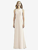 Front View Thumbnail - Oat After Six Bridesmaid Dress 6740