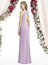 Rear View Thumbnail - Pale Purple After Six Bridesmaid Dress 6740