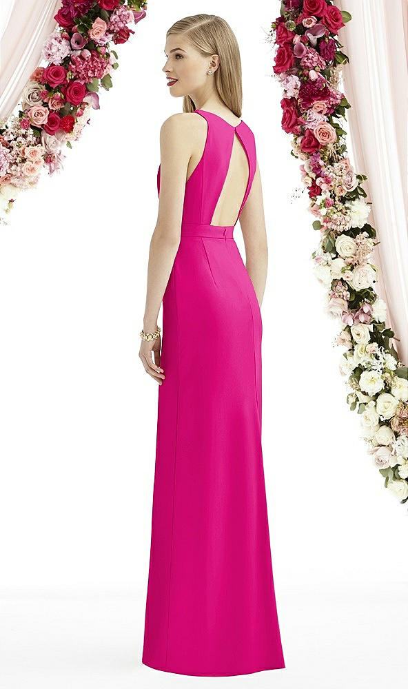 Back View - Think Pink After Six Bridesmaid Dress 6740